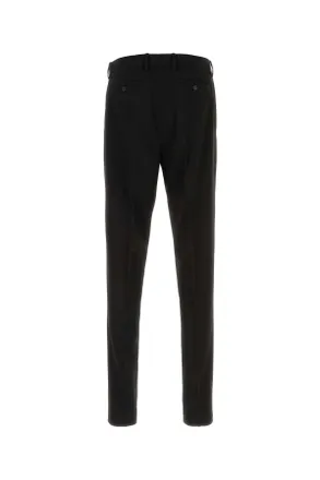 Fendi Virgin Wool Trousers - Black