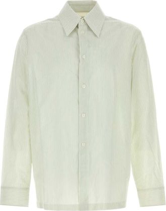 Bottega Veneta Off White Stripes Shirt