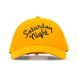 1989 STUDIO Caps, male, Yellow, Size: ONE SIZE Saturday Night Baseball Cap