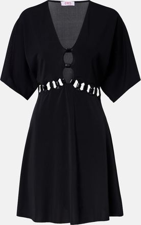 Eres Connection cutout jersey minidress