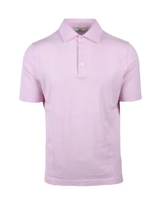 FILIPPO DE LAURENTIIS Classic Cotton Polo Shirt with Minimalist Design