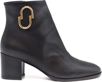 Ninalilou Schoenen - Dames - Laarzen met Hak - Zwart - 35 EU - Schoenen