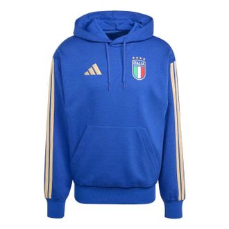 adidas Italy DNA Fleece Hoodie Bold Blue JY9662