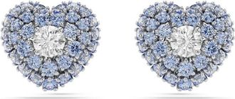 Swarovski Idyllia Stud Earrings - Dames - Oorbellen - Blauw - ONE Size - Accessoires