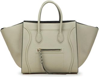 Celine Pre-owned Celine Medium Leather Luggage Phantom Tote Ladies L899F2O3SGH2XXCF