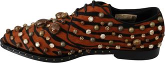 Dolce & Gabbana Dress Brogue Schoenen - Heren - Veterschoenen - Veelkleurig - 40 EU - Leer - Schoenen