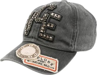 Golden Goose Journey Baseball Cap - unisex - Petten - Grijs - ONE Size - Nylon - Accessoires
