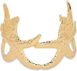 Eye Candy Los Angeles Clara Starfish Cuff in Gold at Nordstrom Rack