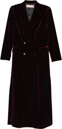 Blanca Vita Cappotto doppiopetto - Viola