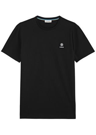 Sandbanks Sandbanks Logo Cotton T-shirt - Black - S