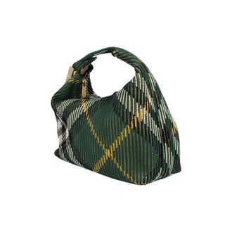 Burberry Womens Mini Peg Duffle Bag - Ivy - Green - One Size