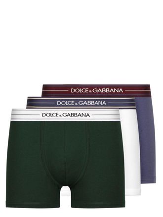 Dolce & Gabbana Set di tre boxer - Nero
