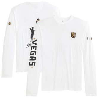 Johnnie-O Mens johnnie-O White Vegas Golden Knights Adam Long Sleeve T-Shirt at Nordstrom, Size Xx-Large