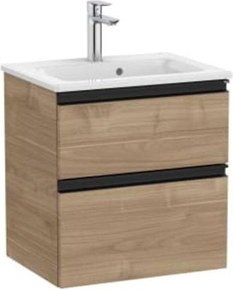 Roca Conjunto Mueble The Gap 500x380 2 Cajones + Lavabo Blanco Nogal.-roca: Dise&ntilde;o, Innovaci&oacute;n Y Calidad