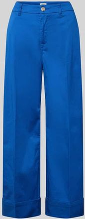 s.Oliver Red Label Wide Leg Culotte aus Baumwoll-Mix in Royal, Gr&ouml;&szlig;e 38