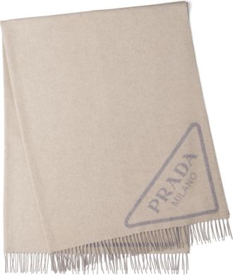 Prada Double cashmere throw