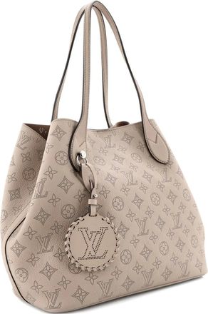 Louis Vuitton Blossom Mahina Leather MM tote bag - Grijs