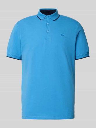 s.Oliver Red Label Regular Fit Poloshirt aus Baumwoll-Mix in Aqua, Gr&ouml;&szlig;e M