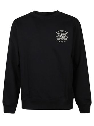 Dr&ocirc;le de Monsieur Black Crewneck Sweatshirt