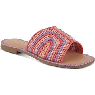 Rag & Co. Kivah Slide Sandal in Pink Multi at Nordstrom Rack, Size 10