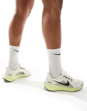 Nike Air Zoom Pegasus 41 - Sneakers bianco sporco e verdi-Neutro