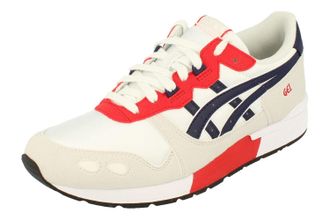 Asics Asics Childrens Unisex Gel-lyte Gs White Trainers - Size UK 5.5