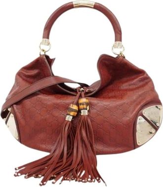 Gucci Pre-owned Shoulder Bags, female, Red, Size: ONE SIZE Pre-owned Shoulder Bag