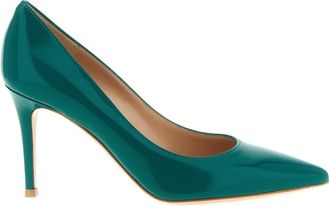 Gianvito Rossi Pumps, female, Green, 7 UK, Gianvito 85