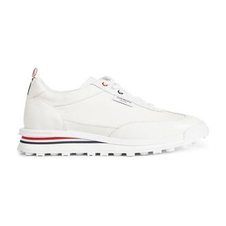 Thom Browne Schoenen, Heren, Wit, 41 EU, Leer, Soft Tech Runner Unlined