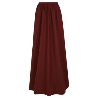 Cortana Rokken, Dames, Rood, XS, Wol, Margot Maxi Rok