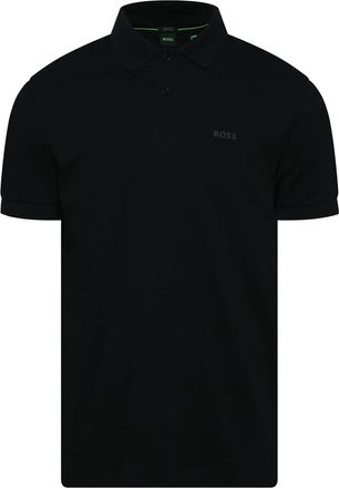 HUGO BOSS Pio 2-poloshirt met logo voor heren (Zwart)