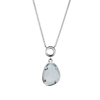 Orphelia Rivera WoMens 925 Sterling Silver Necklace - ZK-7480/BC - One Size