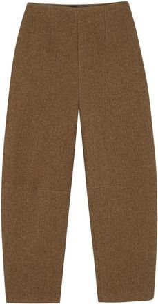 Cortana Tapered Broeken - Dames - Broeken - Bruin - L - Broeken