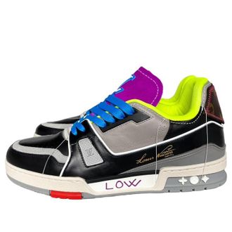 Louis Vuitton Paris Exclusive Trainer Sneakers Brown 1AAQ25