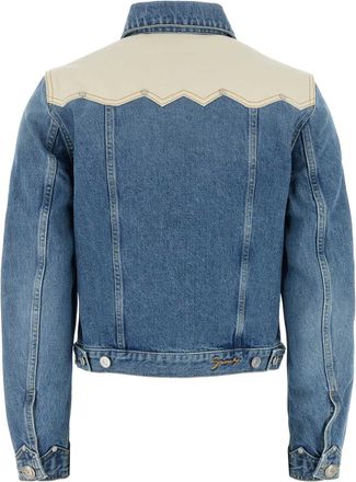 Givenchy Womens Jacket Blue Cotton