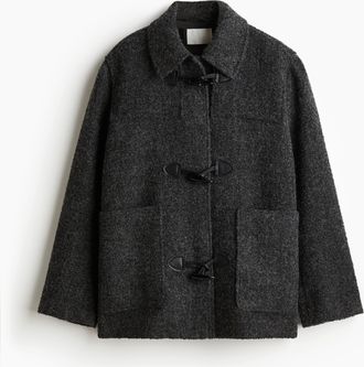 H&M Duffle-Jacke - Grau