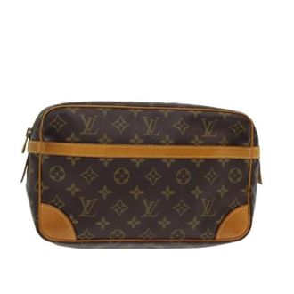Louis Vuitton Pre-owned Clutches, female, Brown, Size: ONE SIZE Pre-owned Compiegne 28 Clutch Bag