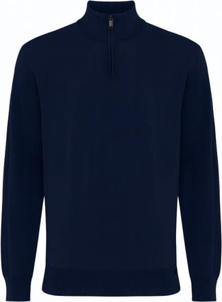 Genti Cool Dry Turtle Zip | Donkerblauw