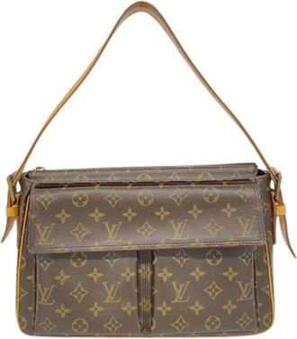 Louis Vuitton Pre-owned Shoulder Bags, female, Brown, Size: ONE SIZE Pre-owned Viva Cite GM Shoulder Bag