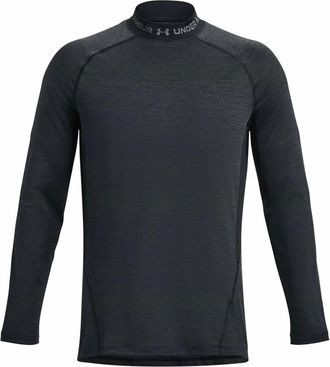 Under Armour ColdGear Twist Mock Longsleeve - Heren - Sport - Zwart - Maat: L Taf
