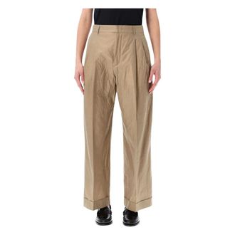 SOEUR Wide Trousers, female, Beige, Size: XS Watson Pant