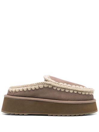Mou Eskimo Bold slippers - Grey