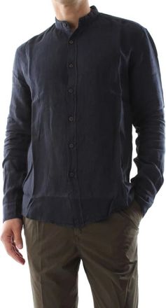40weft Hombre, Camisas, Azul, Talla: XL