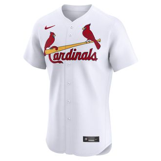 Nike St. Louis Cardinals Nike Mens Dri-FIT ADV MLB Elite Jersey in White | 90B0SCHOSCN-00Z
