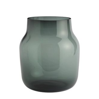 MUUTO Silent Vase, &Oslash; 20 cm, dunkelgr&uuml;n