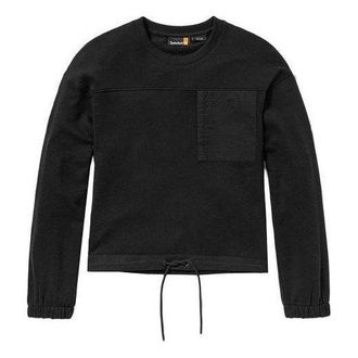 Timberland (WMNS) Timberland Bold Beginnings Mix Media Creneck Sweater Black A6AA5-001