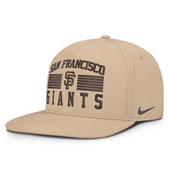Nike San Francisco Giants Pro Nike Mens AeroBill MLB Adjustable Hat in Brown | NB510GT5GIA-QTH