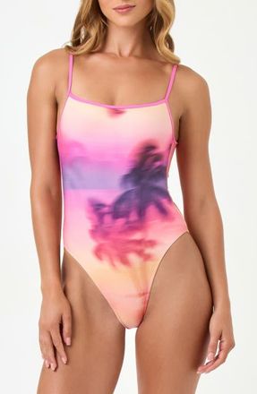 L*Space Holly One-Piece Swimsuit in Island Hopper at Nordstrom, Size X-Small