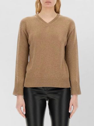 Max Mara cashmere regular-fit v-neck jumper