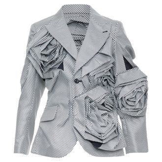 Comme Des Gar&ccedil;ons Comme Des Garcons 2013 Runway Rosette Blazer Jacket